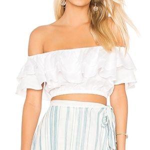 Show Me Your Mumu Kaya Crop Top XS